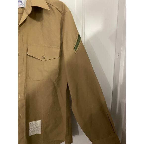 DSCP Valor Collection USMC LCPL Mens Dress Long Sleeve Shirt Size 15 1/2x34 - Picture 4 of 6